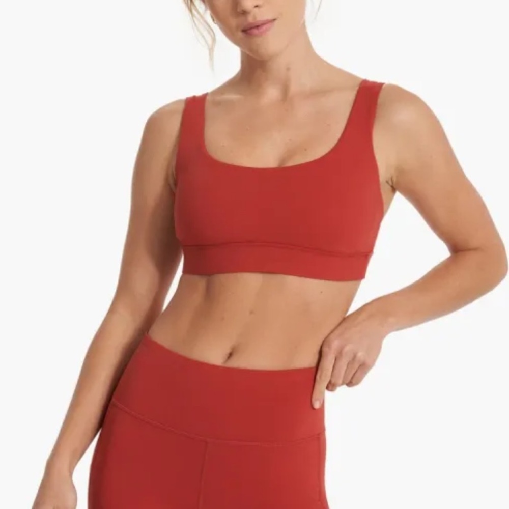 Vuori Women's Red Stride Bra